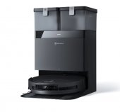 Aspirator robot ECOVACS DEEBOT T50 OMNI, 15.000 Pa, aspirare și spălare, Stație OMNI, LiDAR, 81 mm, Negru (Produs resigilat, cu urme vizibile de utilizare)