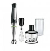 Braun - Blender de mână MultiQuick 7 MQ7035X, negru/oțel inoxidabil (Produs resigilat, fara urme de utilizare)