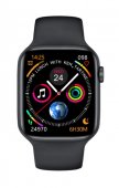 Ceas smartwatch W37 seria 7 compatibil Android si IOS, negru W37 BMG