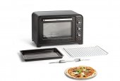 Cuptor Electric Moulinex Optimo 60L, 2200W, Negru (Produs resigilat, fara urme de utilizare, cu mici imperfectiuni estetice cauzate de transport, nu afecteaza functionarea)