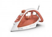 Fier de calcat Tefal EasyGliss Eco FV5782E0, 2800 W, alb & portocaliu (Produs resigilat, fara urme de utilizare, ambalaj in stare buna)