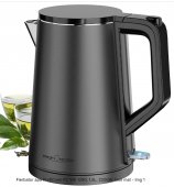 Fierbator apa ProfiCook PC WK 1290, 1.5L, 2200W, inox mat (Produs cu urme de utilizare, putin deteriorat si fara ambalaj)- poze atasate