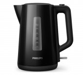 Fierbator electric, Philips HD9318/20, Microfiltru, 2400 W, Plastic, 1.7 L, Negru (Produs nou fara urme de utilizare, ambalaj in stare buna)