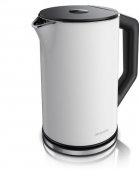 Fierbător electric Arendo Elegant 1.5L, 2200W, Temperatură reglabilă 40–100°C, Funcție Keep Warm, Alb (Produs resigilat, fără urme de utilizare)
