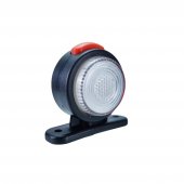 Lampa gabarit LED auto rotunda neon alb rosu 12V-24V