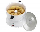 MELISSA 16220008 – Curățător electric de cartofi cu centrifugă pentru salată, capacitate 1 kg, putere 85 W, culoare albă. (Produs fara urme de utilizare, ambalaj in stare buna)