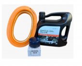 Pachet revizie Dacia Logan 1.4/1.6 MPI, filtre Dacia, ulei Dacia OIL 10W40