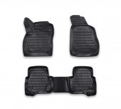 Set 4 covorase cauciuc tip tavita compatibile Fiat Fiorino 2007->