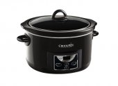 Slow cooker Crock-Pot SCCPRC507B-050, 4.7 l, 2 setari gatit, vas de ceramica detasabil, negru (Produs fara urme de utilizare, ambalaj in stare buna)