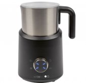 Spumator de lapte Clatronic MS 3812, 500 W, recipient inox 740 ml, 4 programe, Negru/Inox (Produs resigilat fără urme de utilizare)
