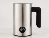 Spumator electric pentru lapte, 4 programe, inox, incalzire si spumare la cald/rece, oprire automata(Produs resigilat, nou, dar indoit -vezi poze)