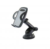 Suport auto universal pentru telefon cu 2 sisteme de prindere OMC