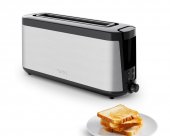 Toaster Tefal Element TL430811, Inox/Negru, 4 functii, brat de ridicare (Produs resigilat, fara urme de utilizare)