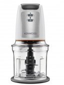 Tocator electric Kenwood EasyChop CHP61.100WH, 500 W, bol 500 ml, 2 viteze, Quad Blade, Alb (Produs resigilat, fara urme de utilizare)