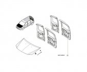 Usa batanta stanga spate Dacia Van (plina) 6001548843